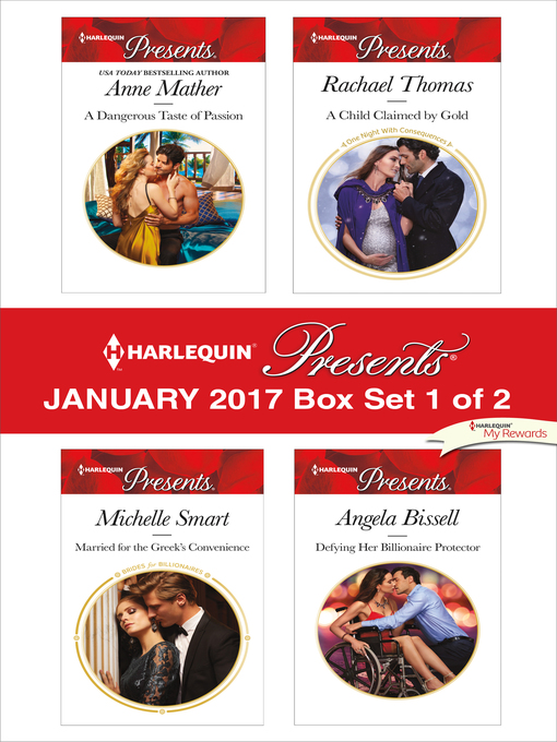 Title details for Harlequin Presents January 2017, Box Set 1 of 2 by Anne Mather - Wait list